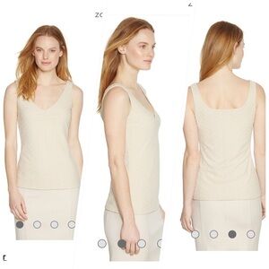 White House Black Market Sleeveless Textured Tank. P/A1777/250